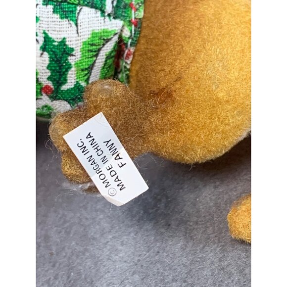 Vintage Morgan Inc. Fuzzy Christmas Bird Ornaments Set Of 4 with Red Boots - Picture 4 of 12